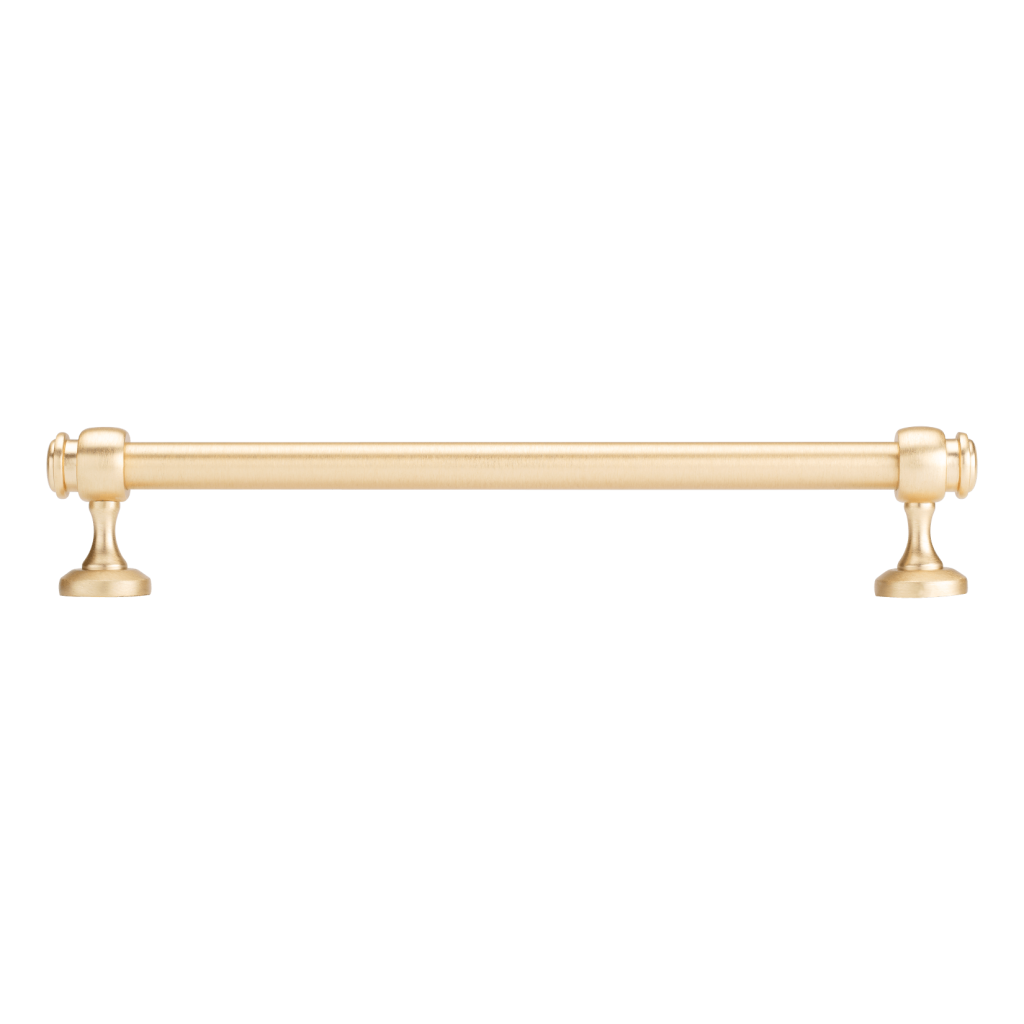 Hampton Style Kitchen Handles - Satin Gold - Door And Cabinet Hardware